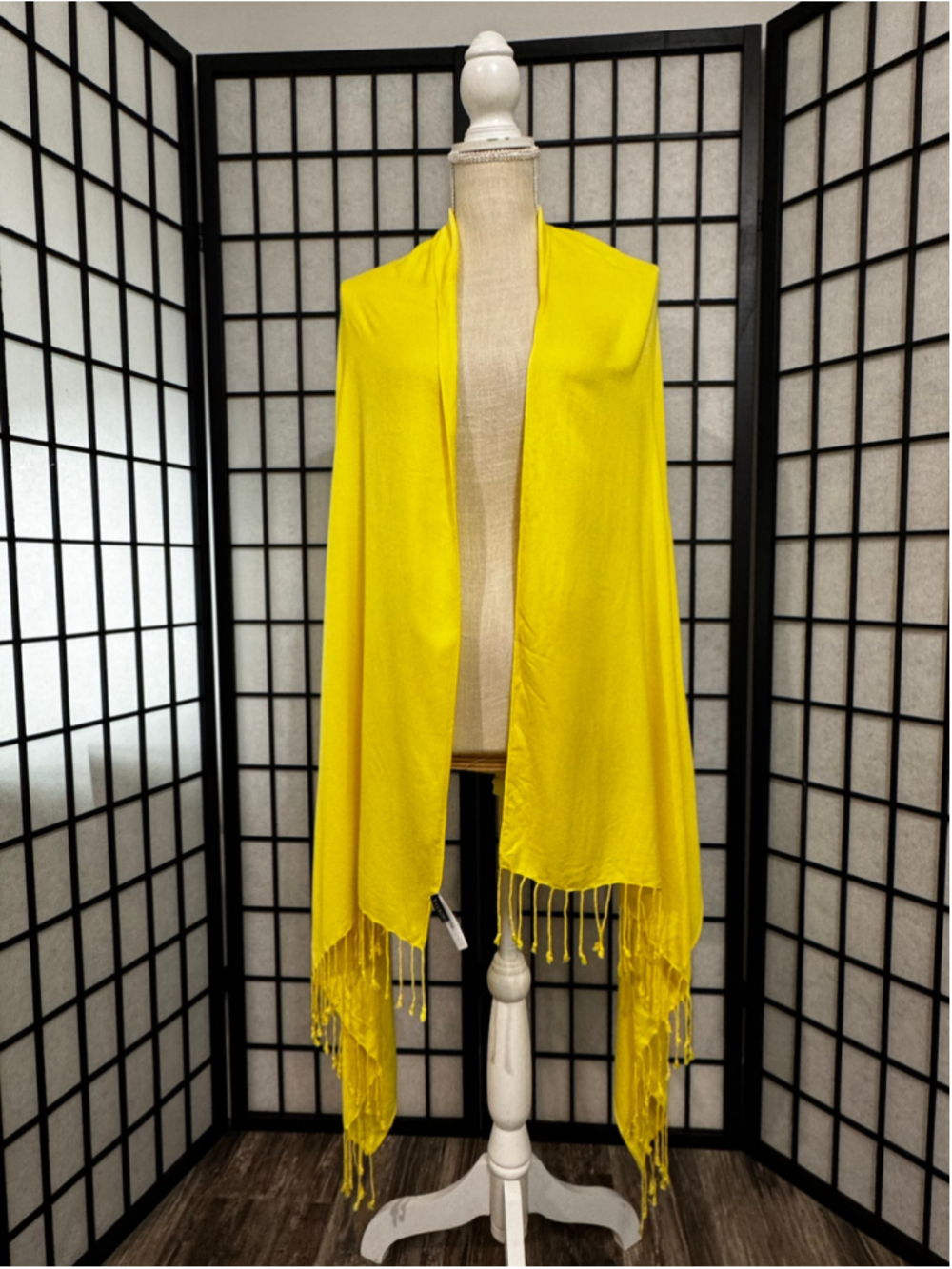 Women's Talbots Yellow Modal Scarf One Size